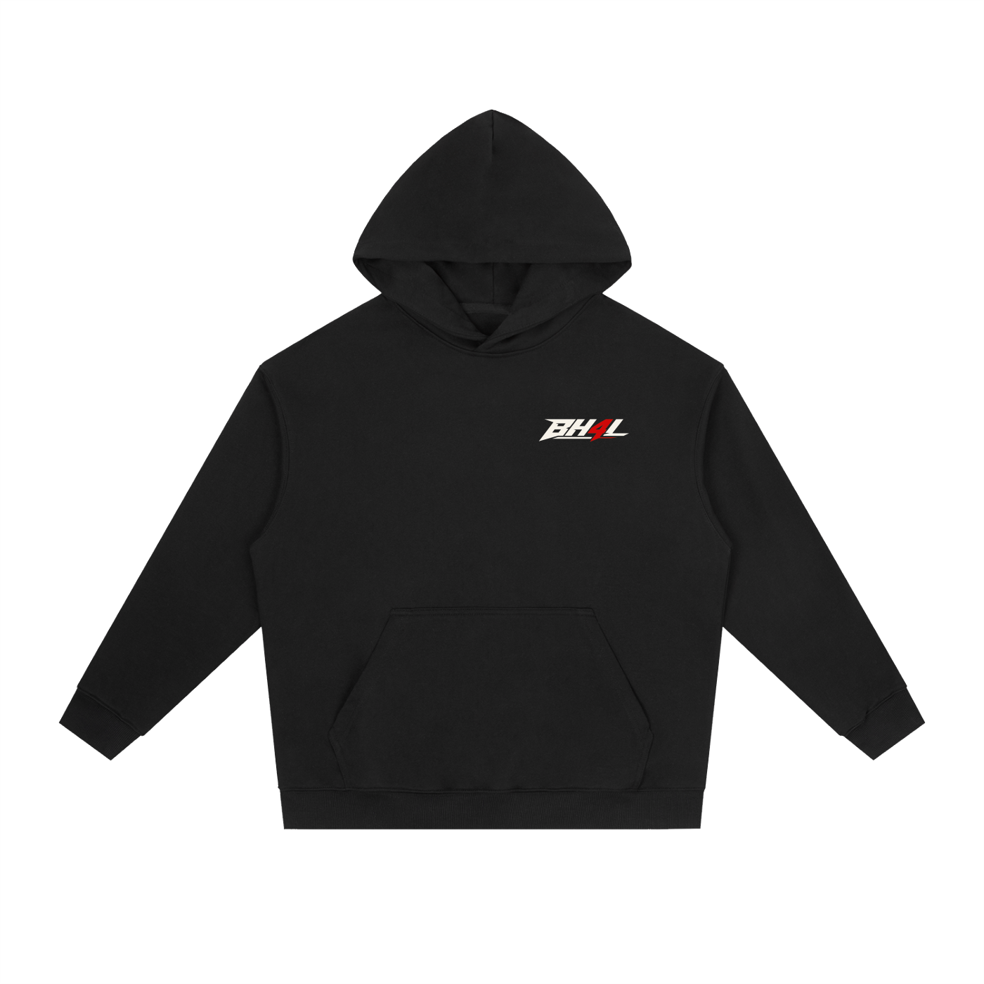 White BH4L Logo Hoodie