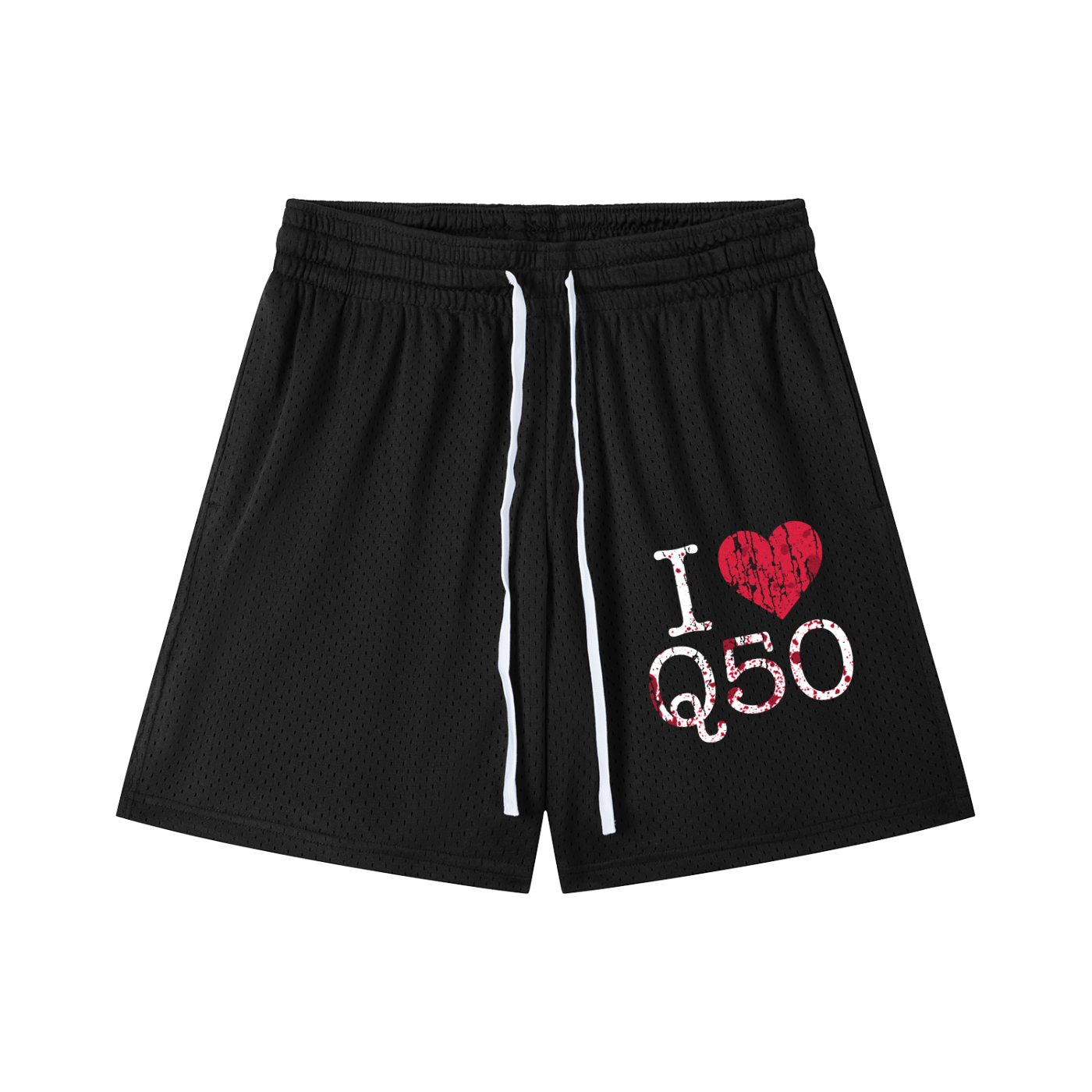 I Love Q50 Shorts