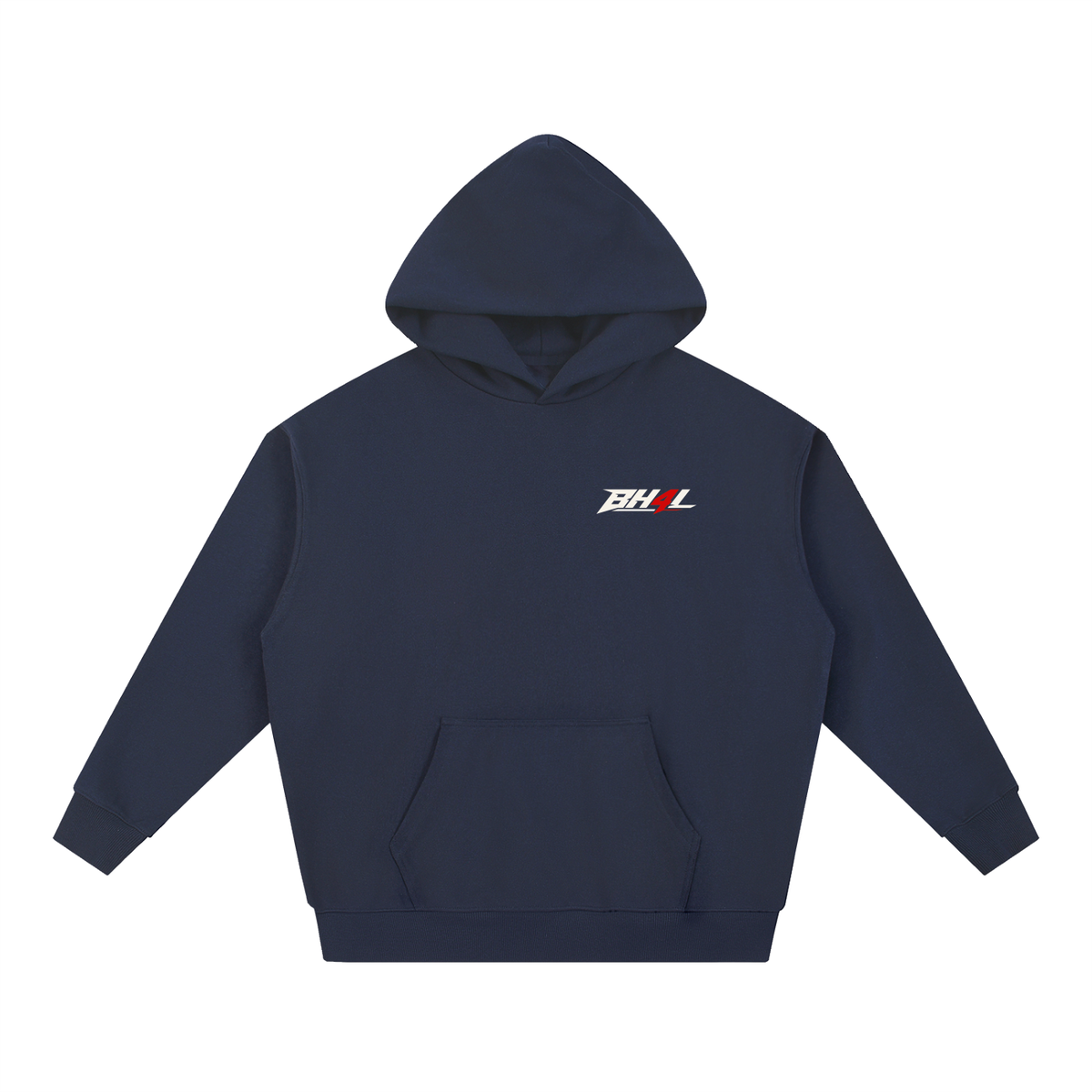 White Logo BH4L Hoodie