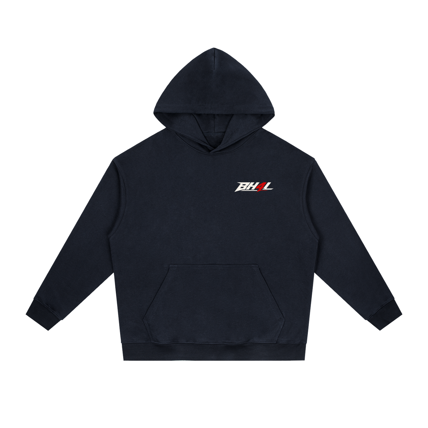 White BH4L Logo Hoodie