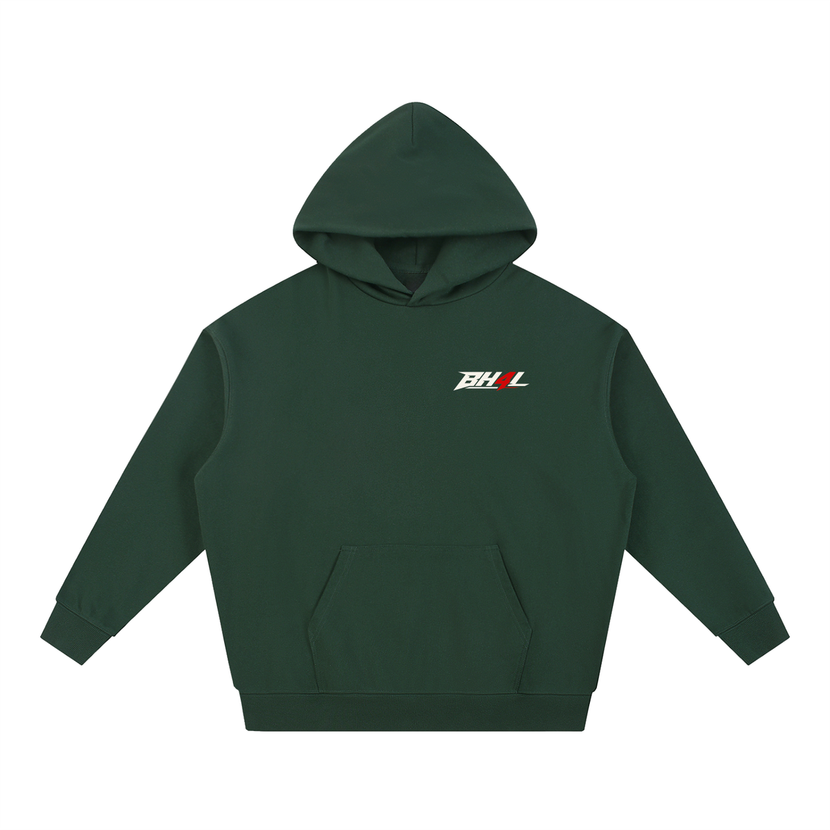 White Logo BH4L Hoodie