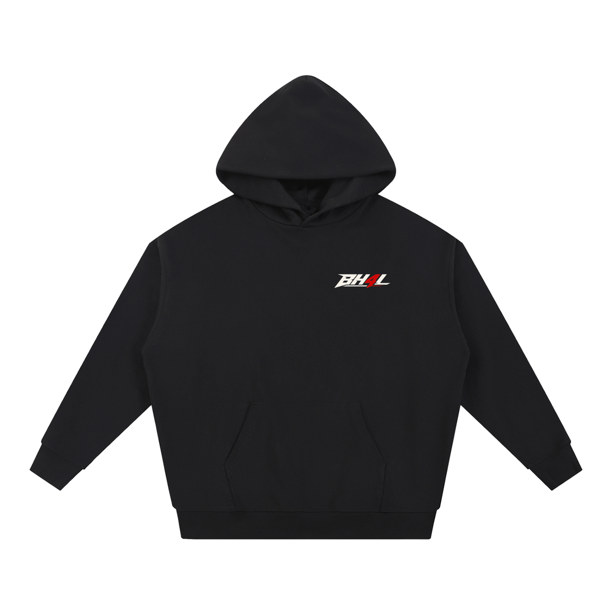 White Logo BH4L Hoodie