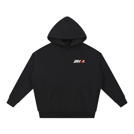 White Logo BH4L Hoodie