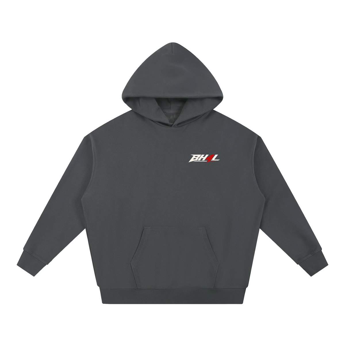 White Logo BH4L Hoodie