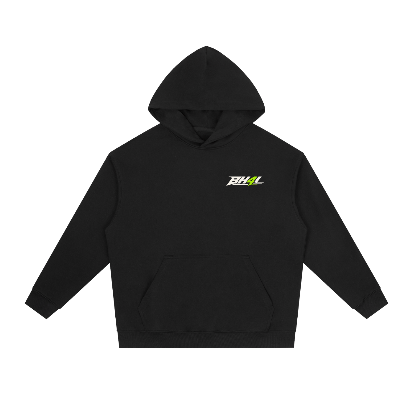 Green BH4L Logo Hoodie